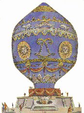 Weerhuisje.eu - Weeruitvinders - Pioniers van de Negentiende Eeuw - De eerste vluchten met bemande ballons vonden plaats in 1783 in Parijs
