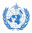 Weerhuisje.eu - Naar het moderne tijdperk - Het logo van de WMO; Wereld Meteorologische Organisatie